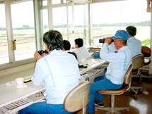 Monitoring training at Ritto Training Center