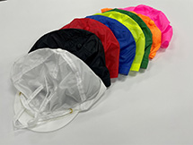Color cap for races (Used for covering helmet)